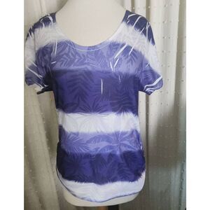 F67 Maurice's tropical tie-dye tee